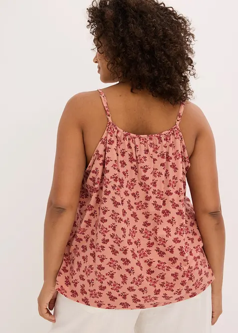 Top in viscosa con spalline sottili, bonprix