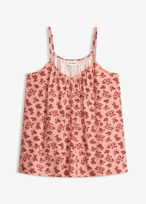 Top in viscosa con spalline sottili, bonprix