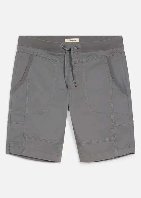 Bermuda elasticizzati con elastico in vita, regular fit, bonprix