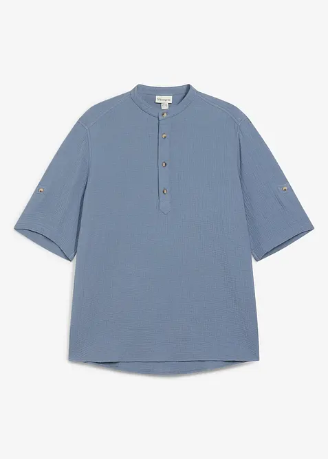 Maglia a maniche corte in mussola leggera, bonprix