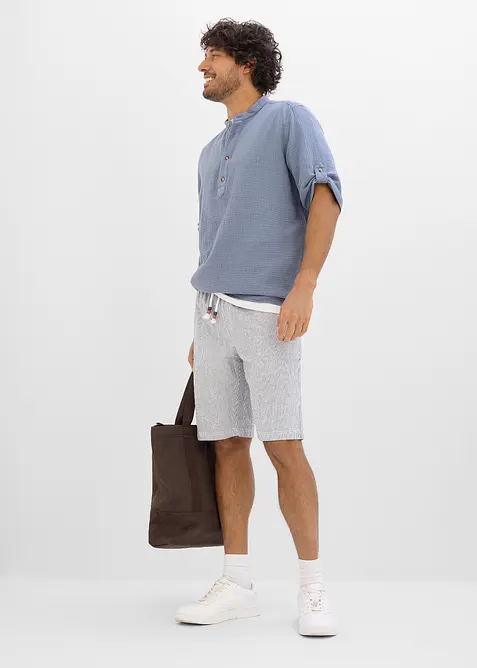 Maglia a maniche corte in mussola leggera, bonprix