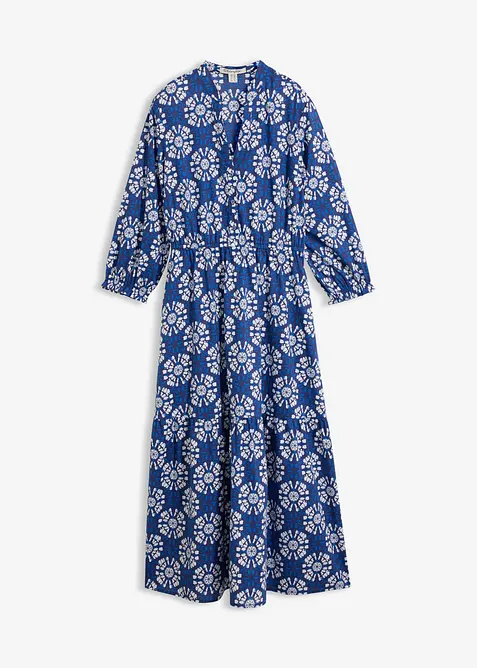 Abito lungo e ampio in puro cotone, bonprix