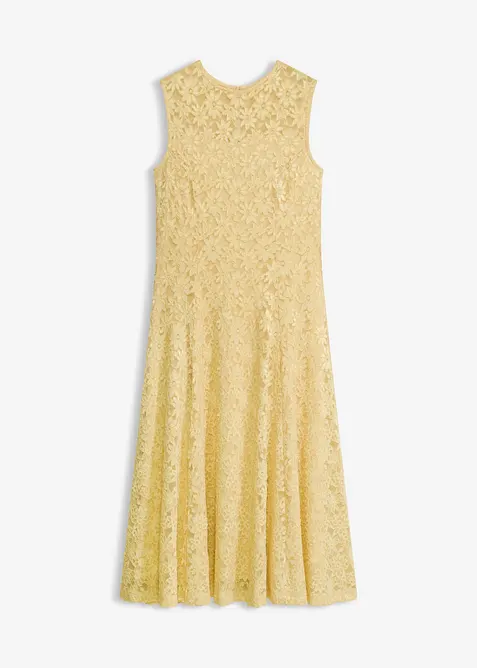 Abito midi in pizzo, bonprix