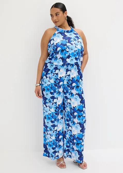 Tuta in satin lucido, bonprix