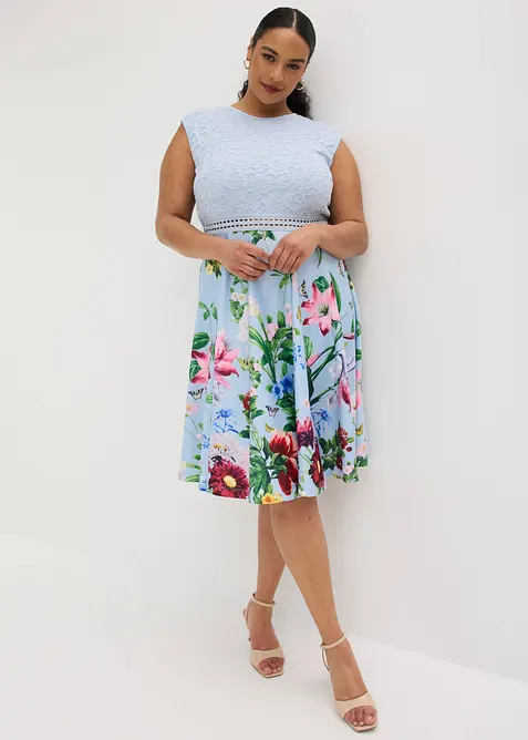 Miniabito con pizzo, bonprix