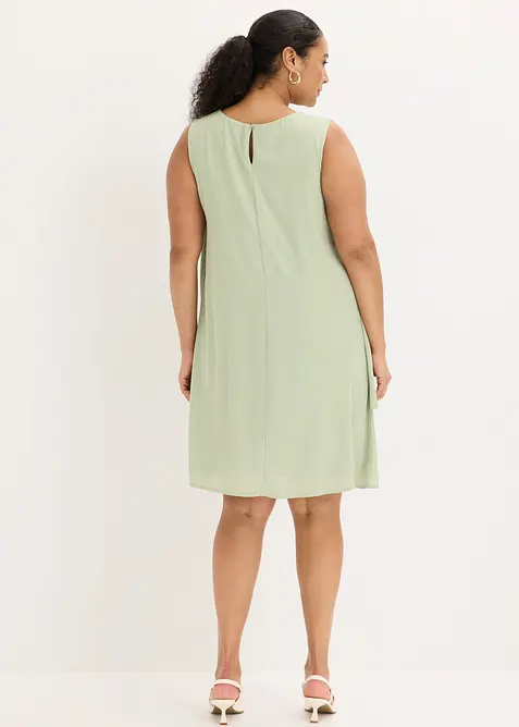Abito in chiffon con effetto a strati, bonprix
