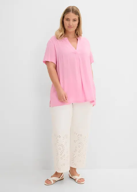 Tunica lunga in pura viscosa, bonprix