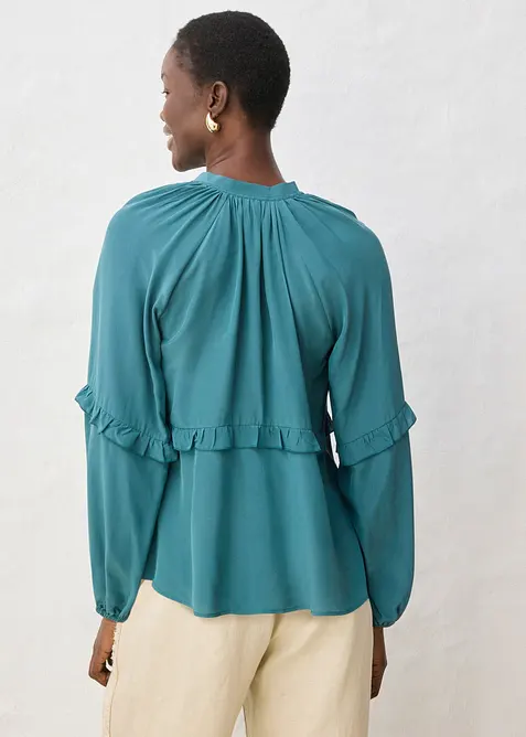 Tunica in misto seta, bonprix