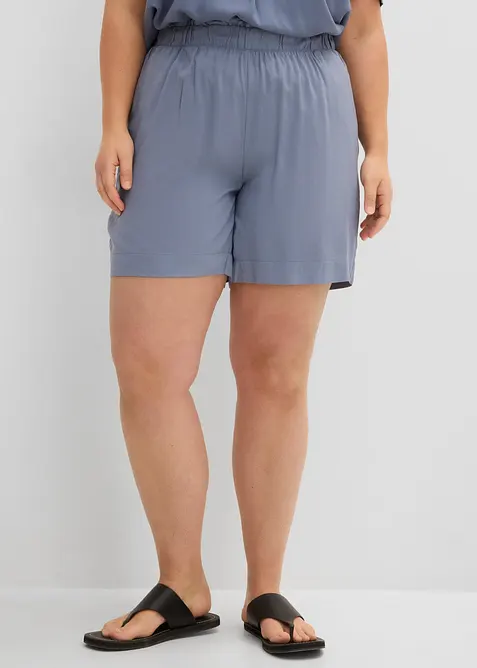 Shorts con elastico in vita in viscosa, bonprix