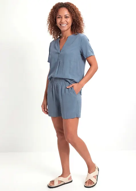 Shorts con elastico in vita in viscosa, bonprix