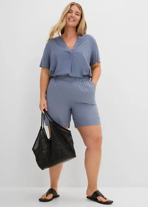 Shorts con elastico in vita in viscosa, bonprix