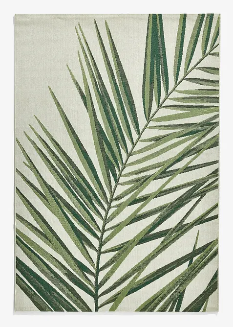 Tappeto da interno ed esterno con foglia di palma, bonprix