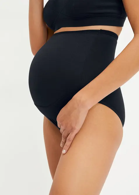 Slip pr&eacute;maman con cotone biologico (pacco da 2), bonprix