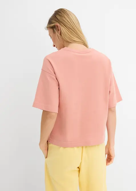 T-shirt boxy in cotone biologico pesante, bonprix