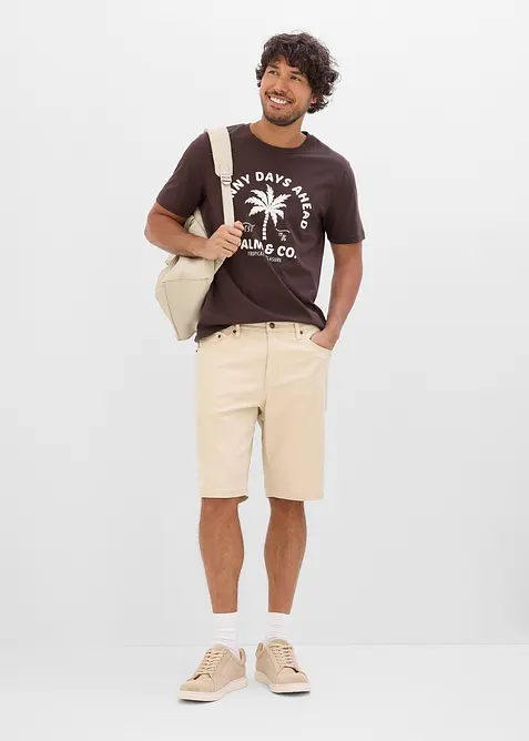 Bermuda elasticizzati, classic fit, bonprix