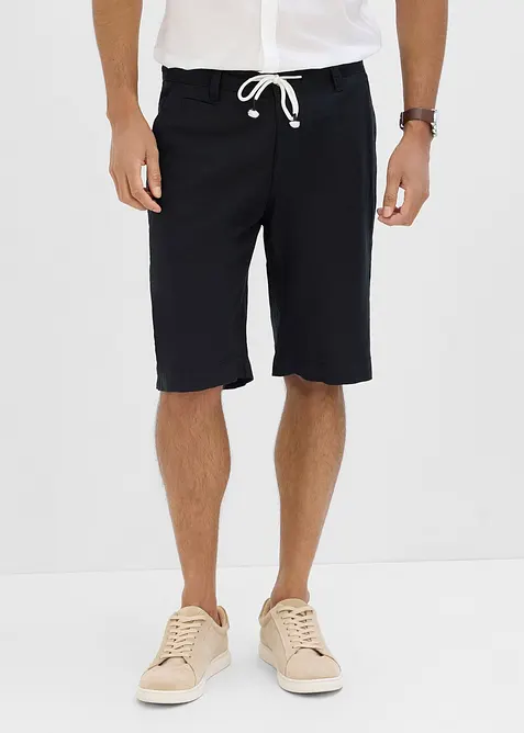Bermuda in fresco misto lino, regular fit, bonprix