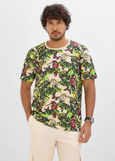 T-shirt in puro cotone biologico, bonprix