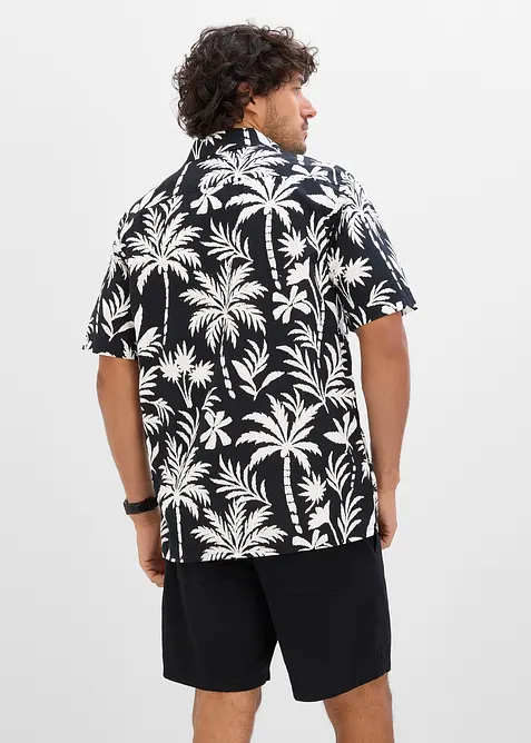 Camicia a maniche corte in puro cotone biologico, bonprix