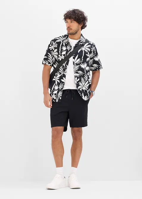 Camicia a maniche corte in puro cotone biologico, bonprix