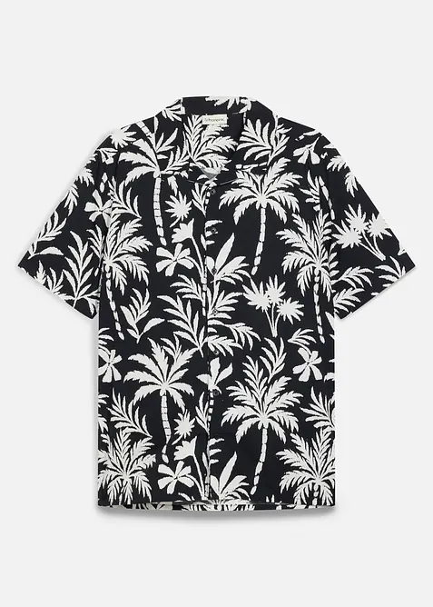 Camicia a maniche corte in puro cotone biologico, bonprix