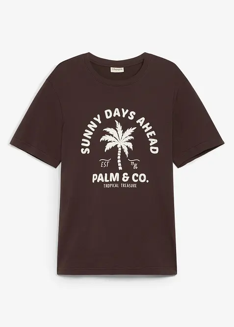 T-shirt in puro cotone, bonprix