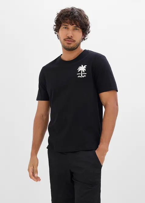 T-shirt in puro cotone, bonprix