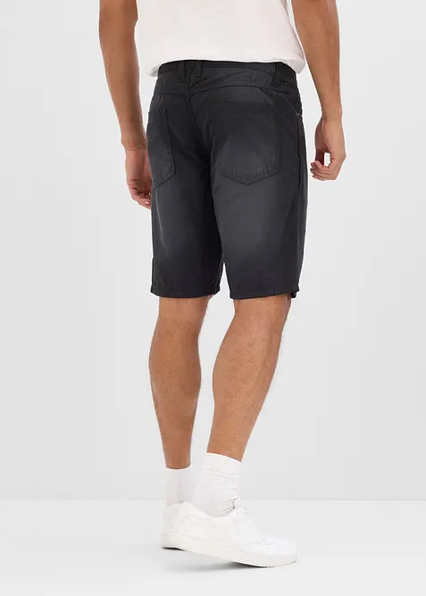 Bermuda leggeri in denim colorato con elastico in vita, regular fit (pacco da 2), bonprix