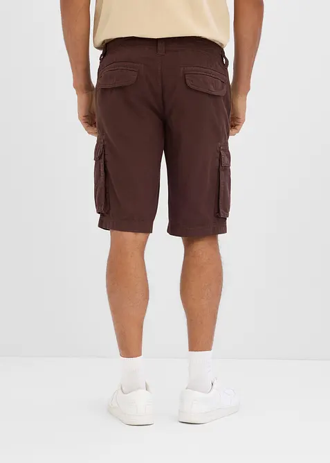 Bermuda leggeri in denim colorato con elastico in vita, relaxed fit, bonprix