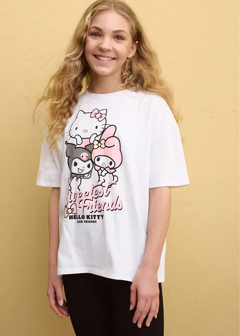 Maxi maglia Hello Kitty in puro cotone, Hello Kitty
