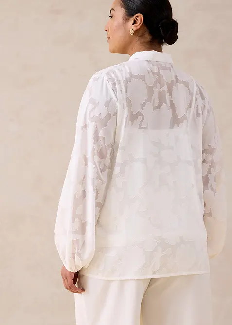 Blusa ricamata, bonprix