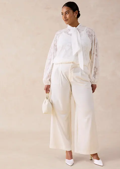 Blusa ricamata, bonprix