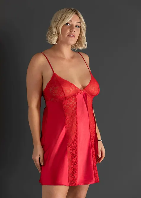 Sottoveste in satin, bonprix