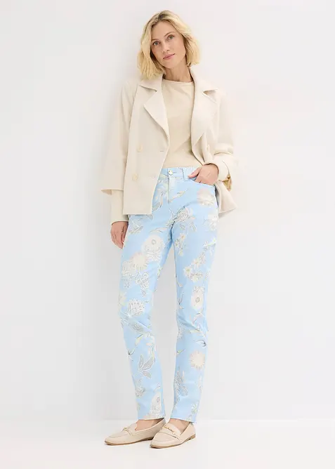 Pantaloni elasticizzati fantasia, bonprix