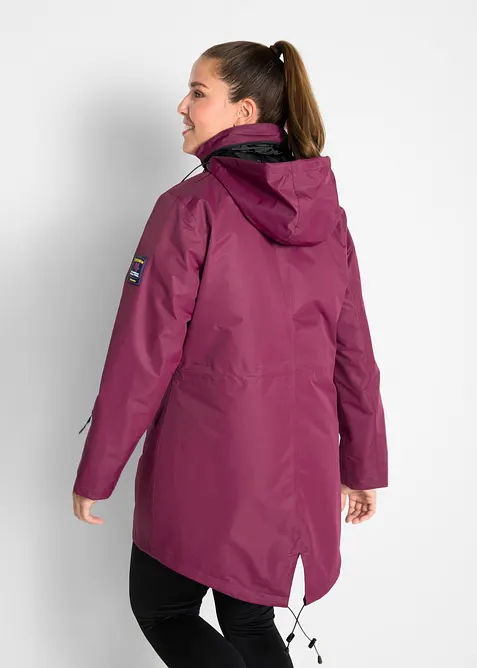 Giubbotto tecnico outdoor con cappuccio 2 in 1 impermeabile, bonprix
