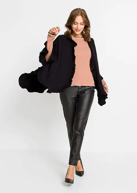 Poncho in misto cachemire, bonprix