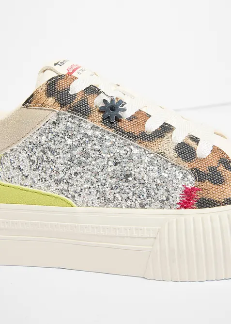 Sneaker Tamaris con dettagli glitterati, Tamaris