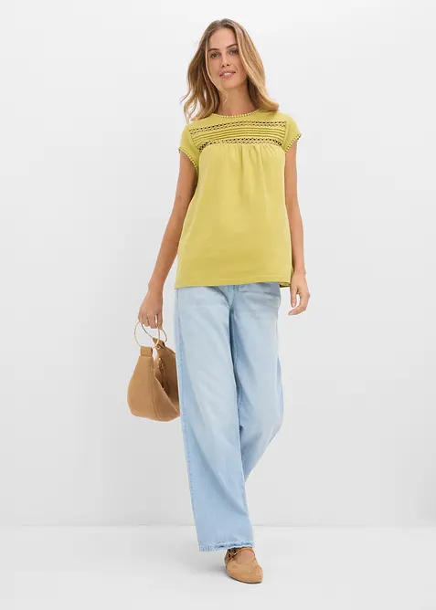 Maglia in puro cotone biologico, bonprix