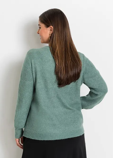 Maglione con maniche a palloncino, bonprix