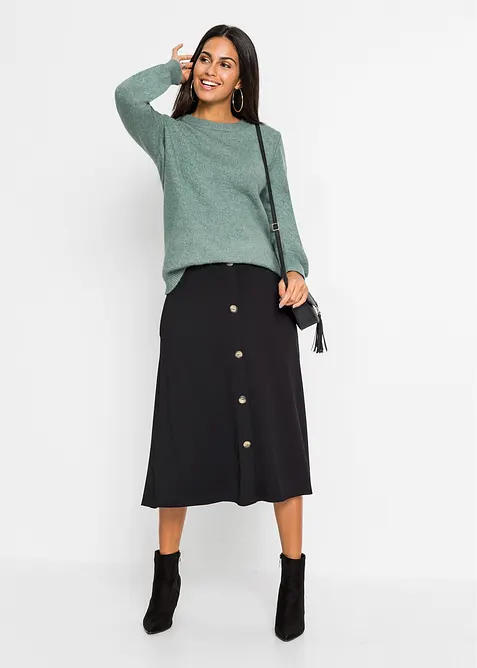 Maglione con maniche a palloncino, bonprix