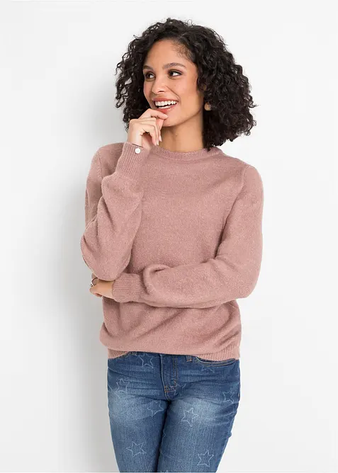 Maglione con maniche a palloncino, bonprix