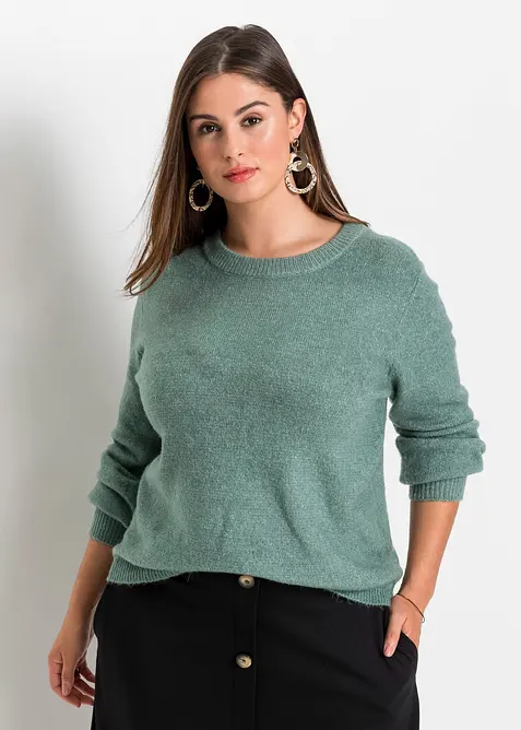 Maglione con maniche a palloncino, bonprix