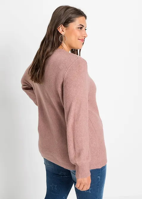 Maglione con maniche a palloncino, bonprix