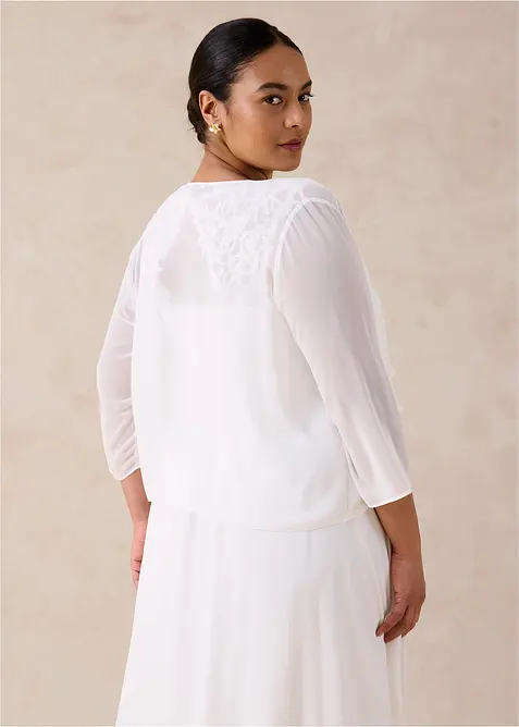 Bolero in fine chiffon, bonprix