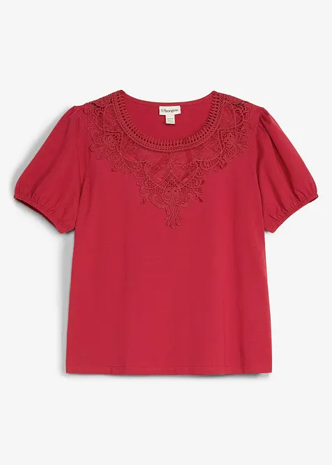 Maglia in cotone elasticizzato, bonprix