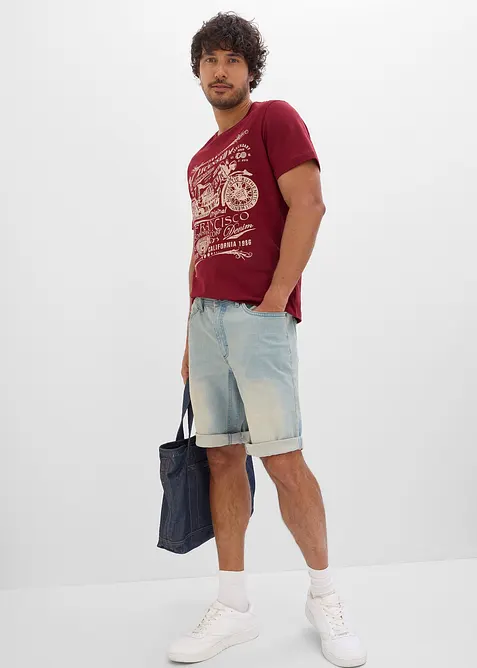 T-shirt in puro cotone, bonprix