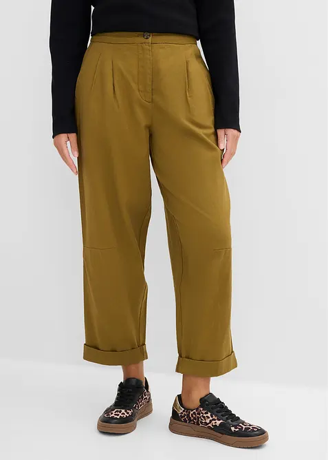 Pantaloni a palloncino in puro cotone, bonprix