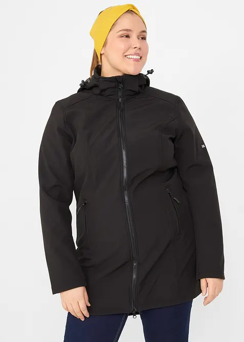 Parka in softshell idrorepellente, bonprix