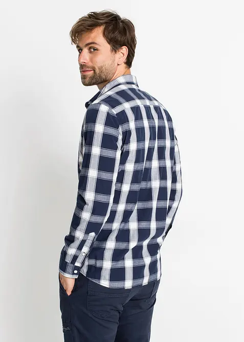 Camicia a maniche lunghe in puro cotone, bonprix