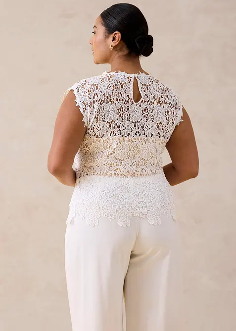 Top in pizzo, bonprix