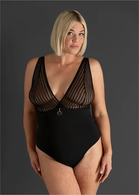 Body con perizoma ouvert, bonprix